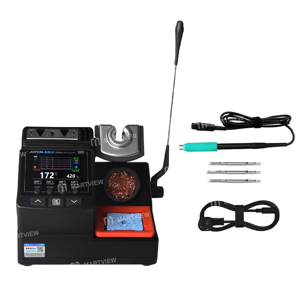 aifen a9ed-2026-control-temperature-colour-screen-soldering-station-7