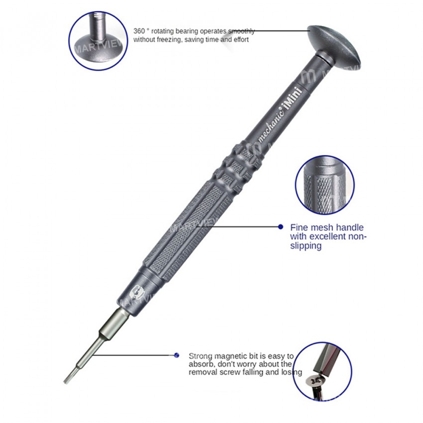 Mechanic iMini Super Hard Magnetic Screwdriver For iPhone IPAD Clocks Watches Teardown Opening Repai