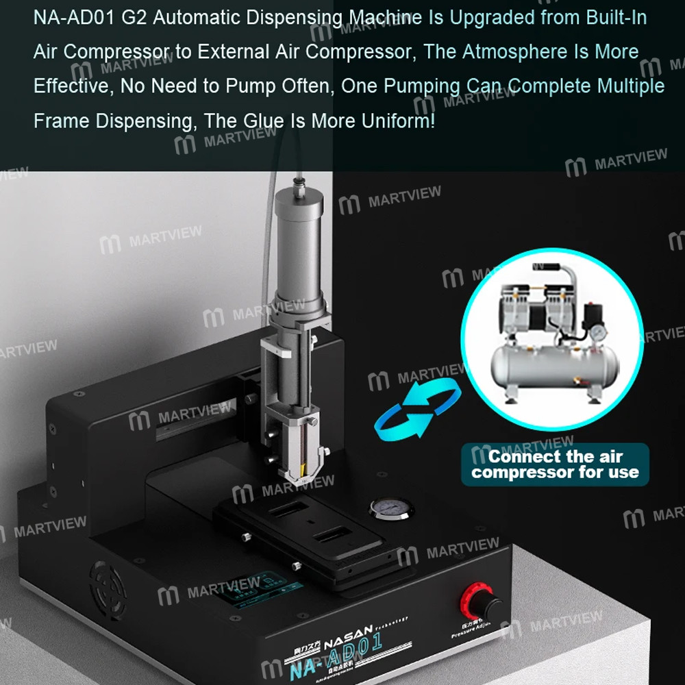 nasan na-ad01-bracket-back-covers-automatic-adhesive-dispensing-machine-built-in-drawings-for-iphone