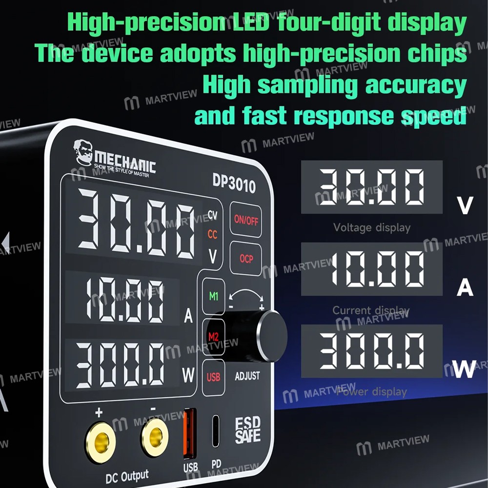 mechanic dp3010-30v-10a-high-power-wide-voltage-mini-multi-functional-power-supply-5