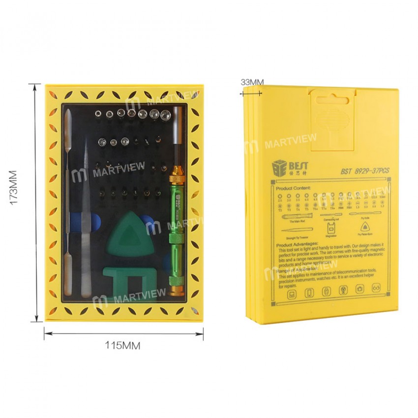 bst 8929-37-in-1-multifunctional-precision-magnetic-screwdriver-kit-for-phone-disassembly-repair-6