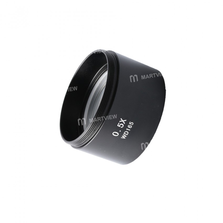 0.5X 48mm Stereo Microscope Barlow Adapter Lens