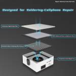 2UUL Desktop Filter Fume Extractor Air Cleaner Smoking Instrument