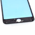 Replacement touch screen digitizer outer glass lens with bezel frame pre assembled for iPhone 6s plu