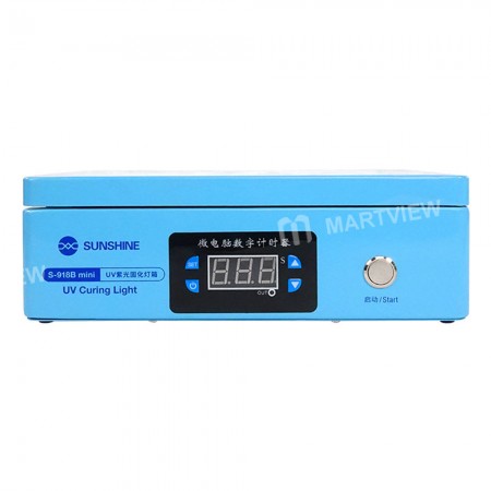 Sunshine S-918B Mini 30W UV Fast Curing Box for Mobile Phone LCD Touch Screen OCA Laminated
