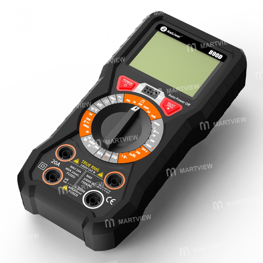 KaiLiWei 890C/890D Professional Manual Range High-precision Digital Multimeter