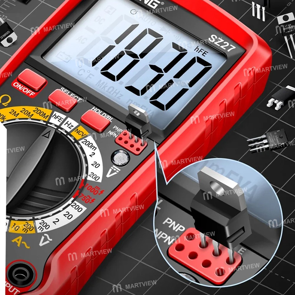 aneng sz27-intelligent-digital-acdc-multimeter-with-diode-test-transistor-test-ncv-12