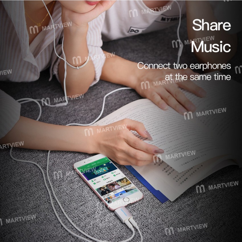 Vention Universal  Double Jack 3.5mm Audio Cable Splitter for Phone/Tablet/Laptop