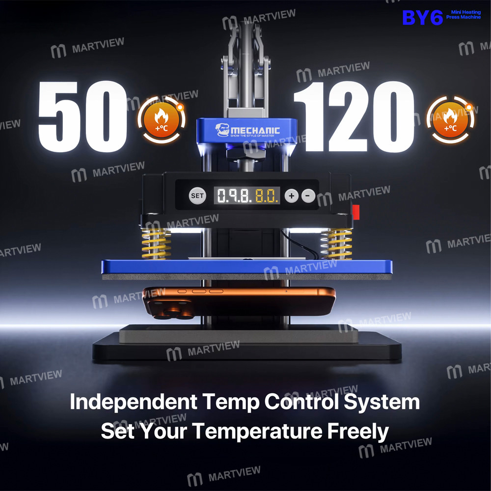 mechanic by6-mini-heating-press-machine-for-mobile-screen-lamination-with-timer-function-4