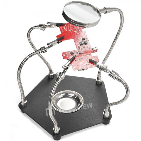 TE-806 Universal Repair Welding Station Suitable for Motherboard PCB Repair with 3 Times Magnifier