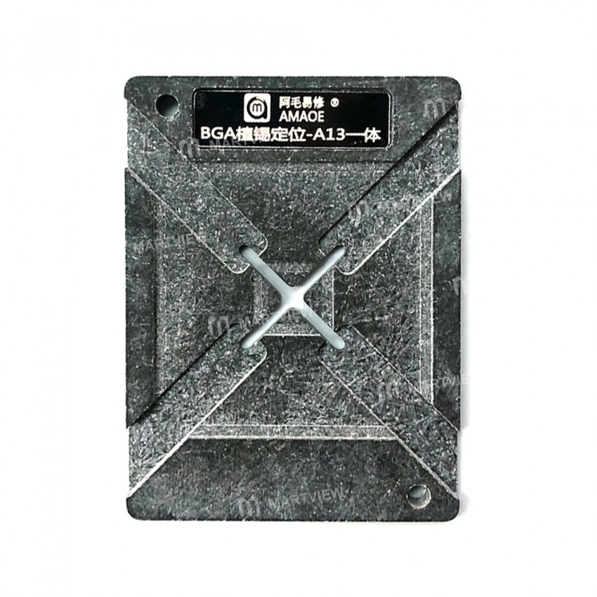 Amaoe A7 A8 A9 A10 A11 A12 A13 CPU Reballing Stencil Net Platform Positioning Plate Magnetic Holder
