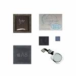Remove iCloud IC Chip Kits CPU + RAM + Baseband + EEPROM + HomeButton + NAND (16GB/64GB/128GB) for i