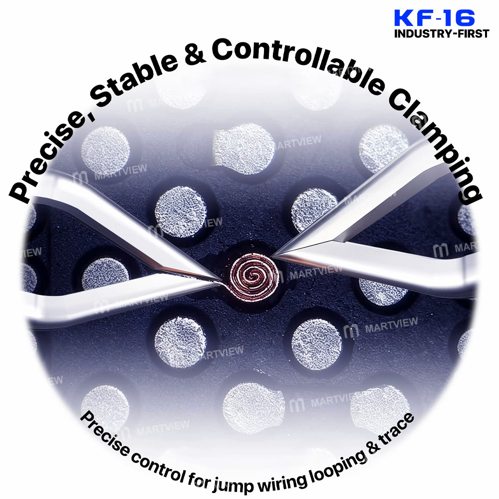 mechanic kf-16-non-magnetic-anti-sticking-v-shaped-special-tweezers-for-jumper-wires-5