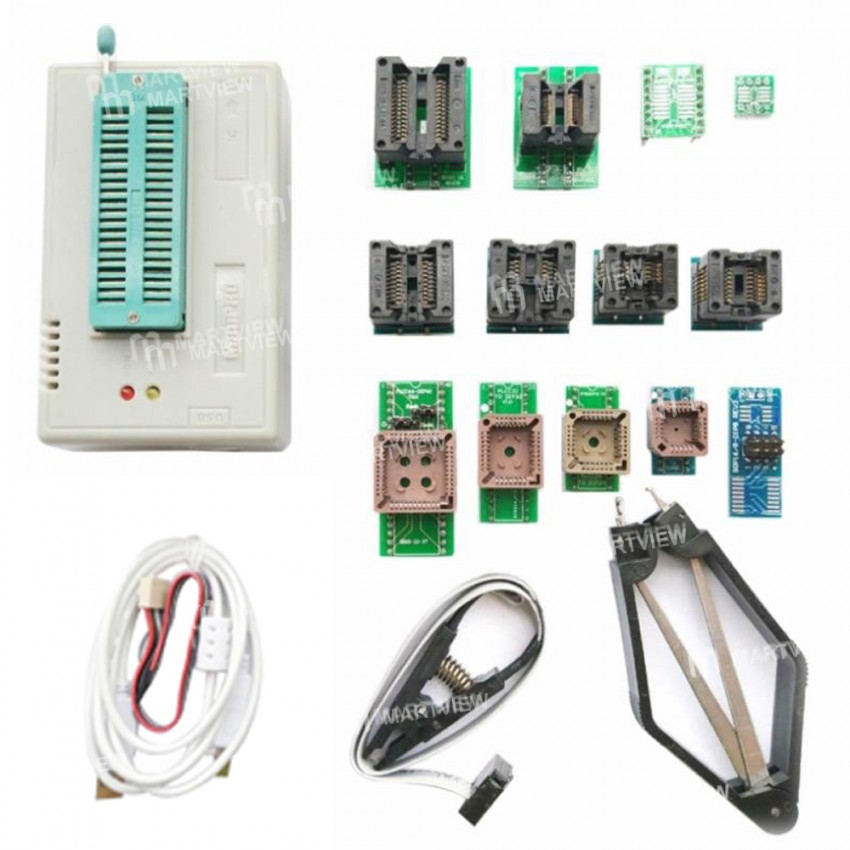 TL866II Plus USB High Performance Programmer miniPro Programmer with free 10 Adapter
