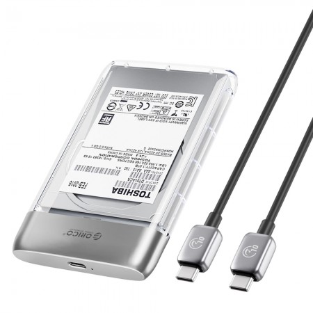 Orico TX25C3 2.5-inch Transparent USB3.0 Type-C Hard Drive Enclosure