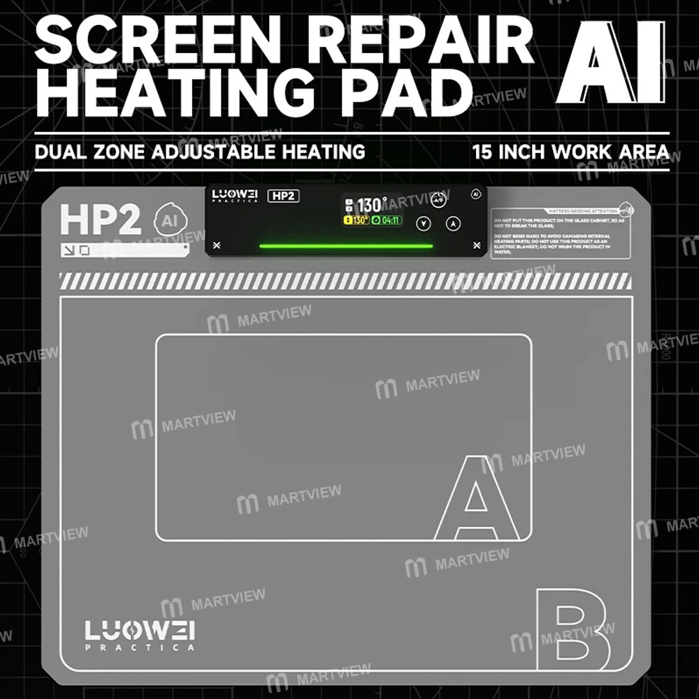 luowei lw-hp2-15-inch-al-artificial-intelligence-screen-heating-table-for-notebook-tablet-phone-2
