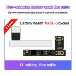 i2c no-soldering-battery-capacity-efficiency-reset-modification-flex-cable-for-iphone-11-to-15pro-ma