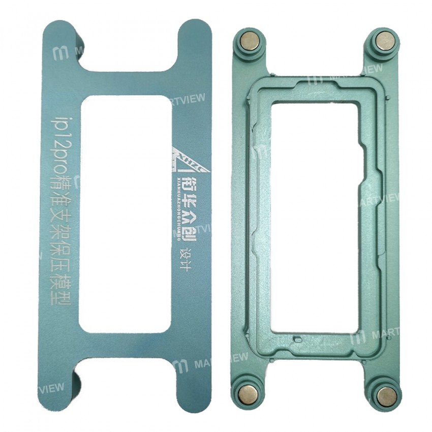 LCD Screen Frame Glue Holding Laminating Magnetic Clamping Frame Mould for iPhone X to 13 Pro Max