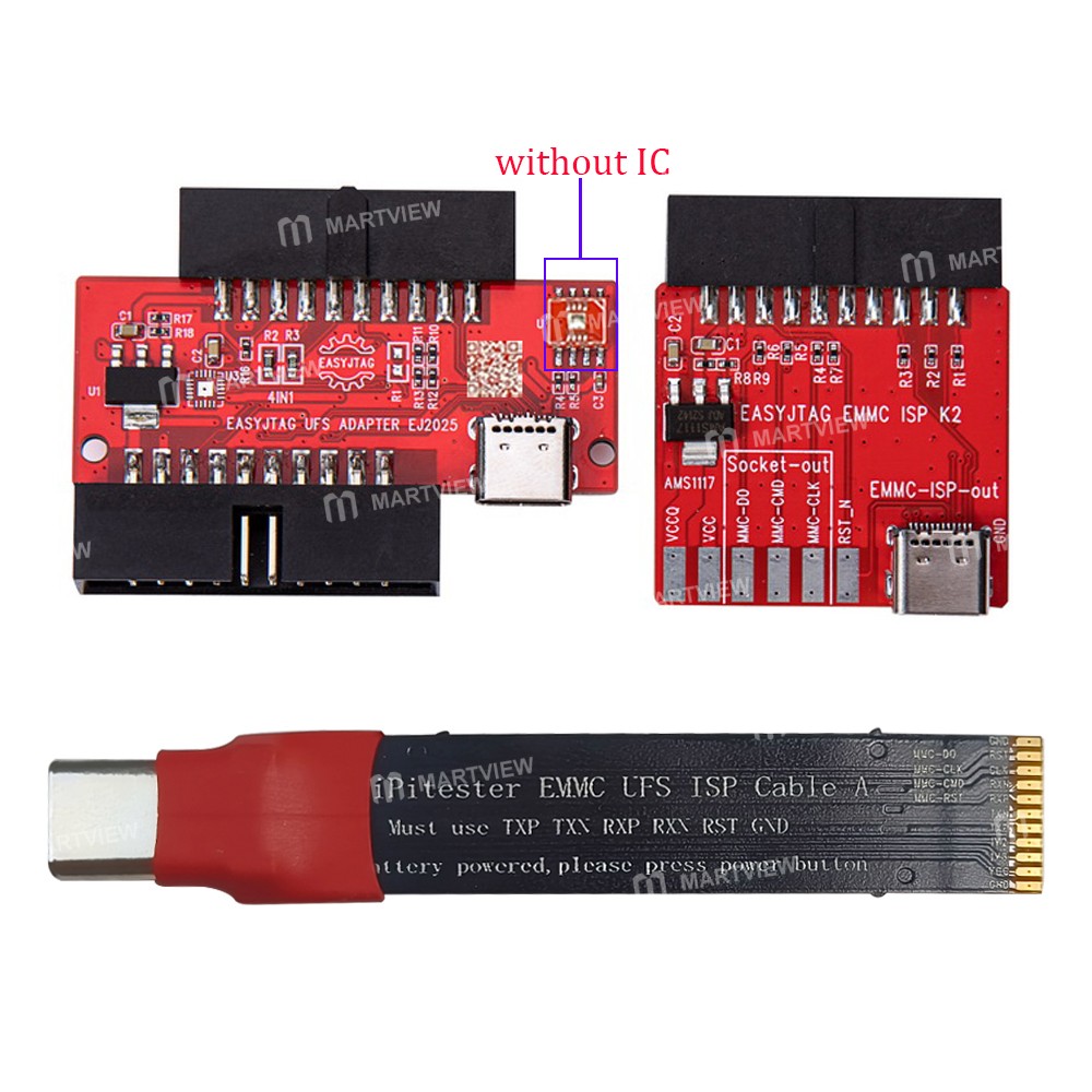 ICFriend EMMC UFS Cable Kit Support ICFriend 2-in-1 / 3-in-1 / 4-in-1 / 6-in-1 Modify FPC ISP Cable
