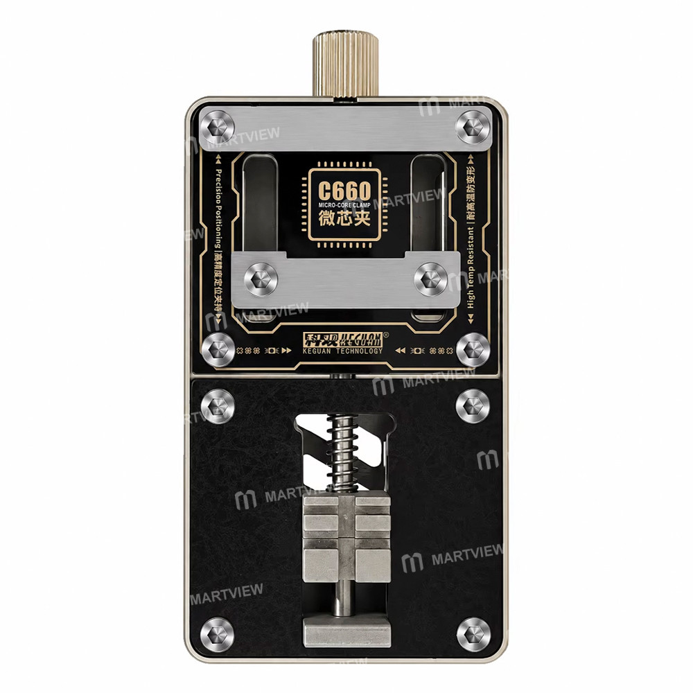 keguan c660-microchip-dual-structure-2-in-1-cpu-ic-chip-face-id-module-pcb-repair-fixture-1