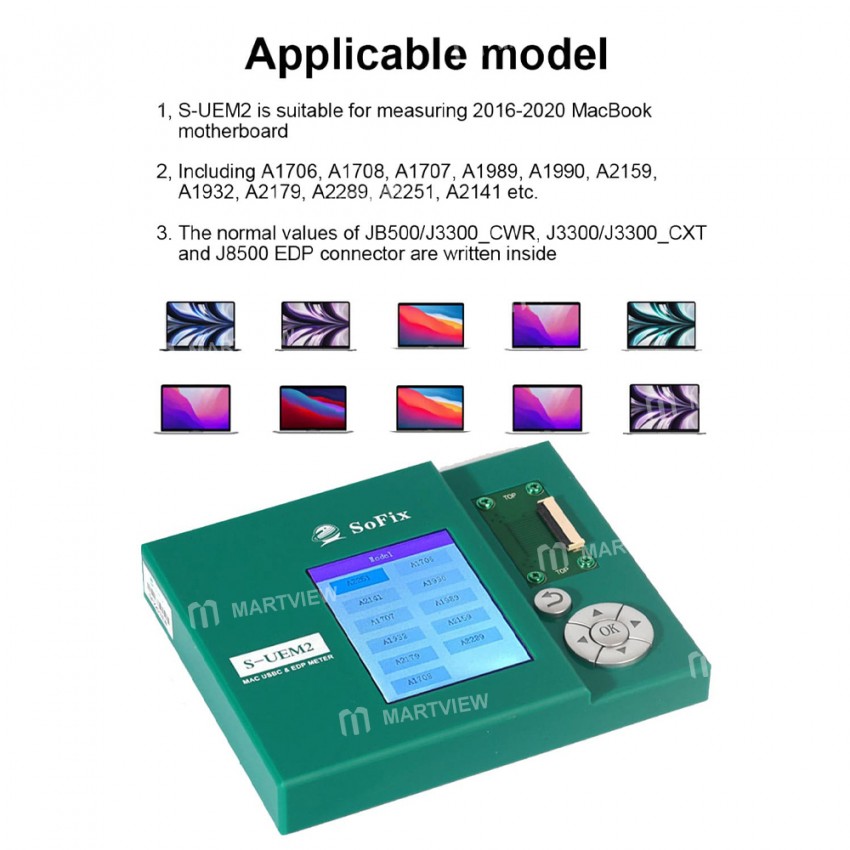s uem2-usb-c-edp-meter-for-macbook-logic-board-repair-5