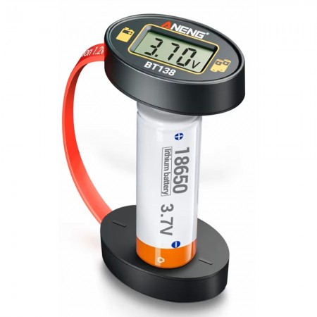 Aneng BT138 Universal Digital Battery Tester Suitable for 1.2V-4.8V Batteries