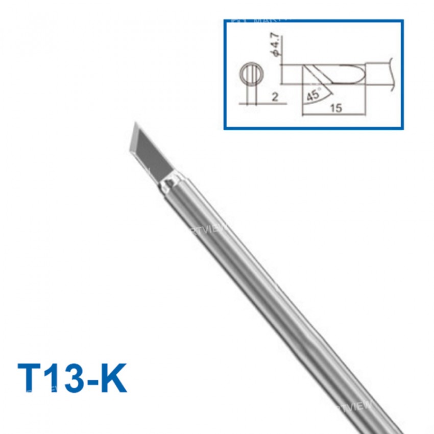 Sunshine T13-I/IS/K/KS Lead-Free Soldering Iron Tip for SS-927D Soldering Station