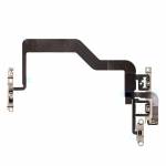 Replacement power button flex cable with metal bracket assembly for iPhone 12 pro