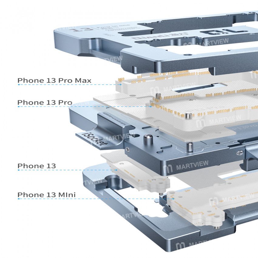 qianli isocket-13-series-4-in-1-motherboard-layered-test-fixture-3