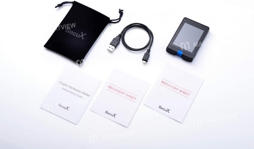 SecuX W10 Crypto Hardware Wallet - Infineon CCEAL5+ Secure Element- Malaysia