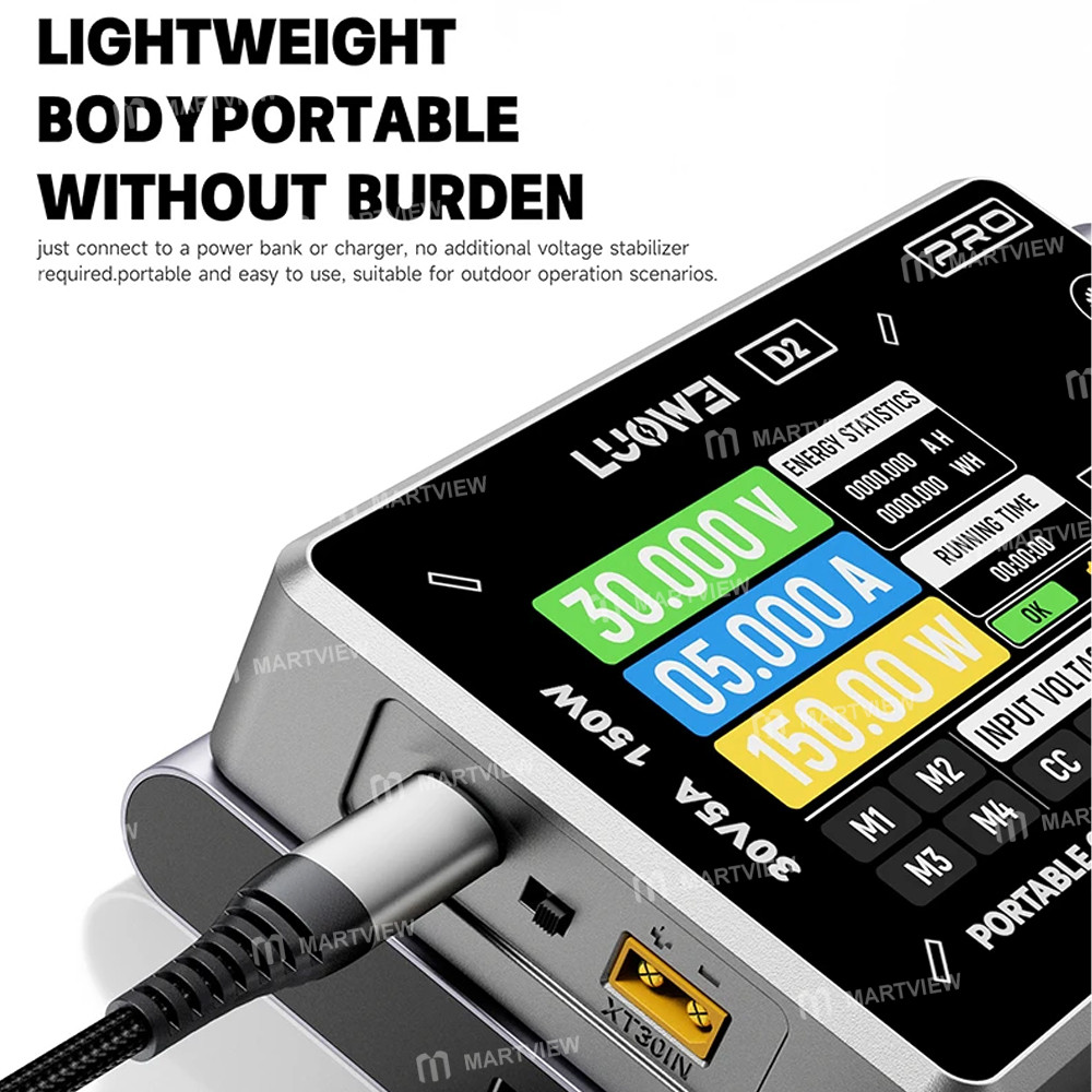 luowei d2-auto-constant-current-constant-voltage-portable-curved-power-supply-8