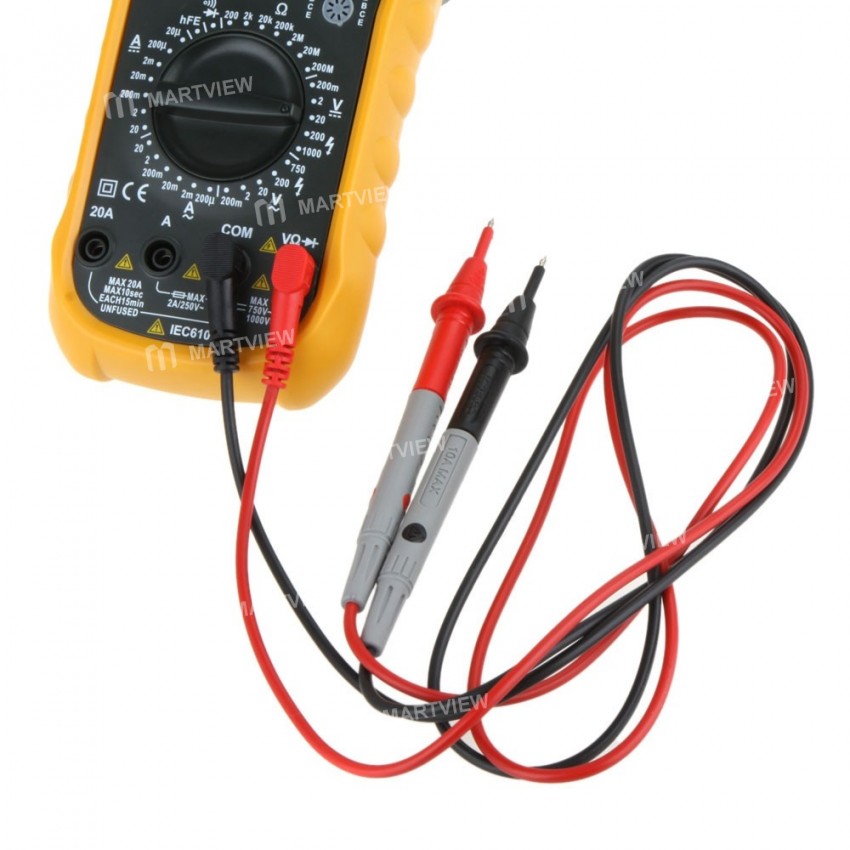 HYELEC MY60 Digital Multimeter AC / DC Voltage Current Resistance Tester