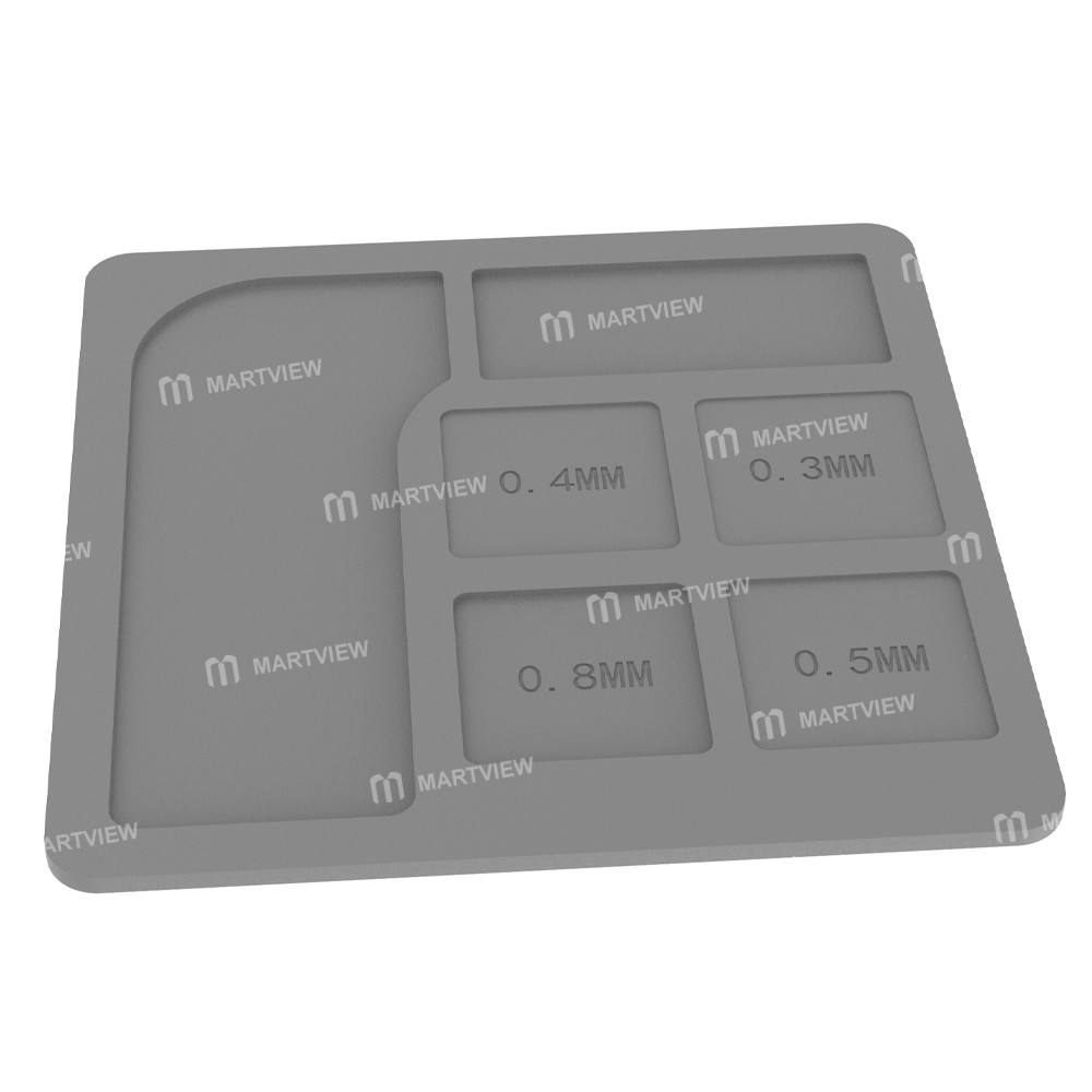 rf4 rf-po20-universal-multi-size-high-temperature-resistant-heat-insulating-tin-plated-silicone-pad-