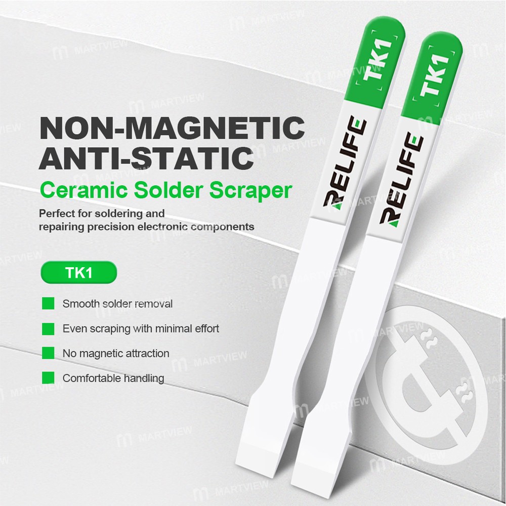 relife tk1-non-magnetic-anti-static-ceramic-scraper-for-pcb-bga-soldering-repair-4