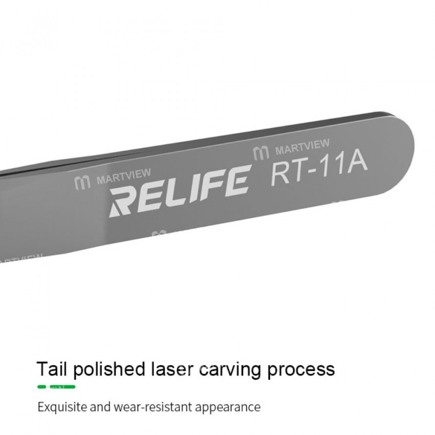 Relife RT-11A Stainless Steel High-Precision Flying Line Jump Wire Tweezers
