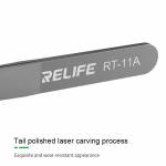 Relife RT-11A Stainless Steel High-Precision Flying Line Jump Wire Tweezers