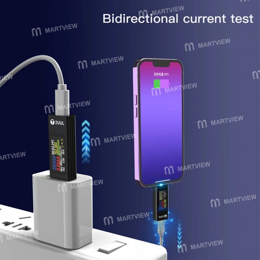 2uul charging-mate-type-c-mini-charging-detector-with-bidirectional-current-test-3