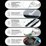 relife t2-extended-anti-magnetic-flat-round-tip-tweezers-for-smd-electronics-component-handling-6