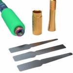 Mijing Phantom 3-in-1 Knife Handle & Blade Set for Mobile Phone CPU NAND Chip IC Removing Glue