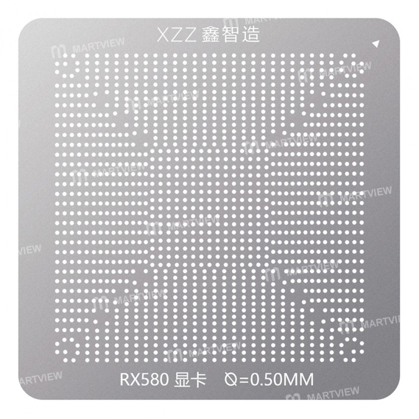 xinzhizao 050mm-magnetic-bga-reballing-tin-planting-platform-for-amd-rx580-graphics-card-5
