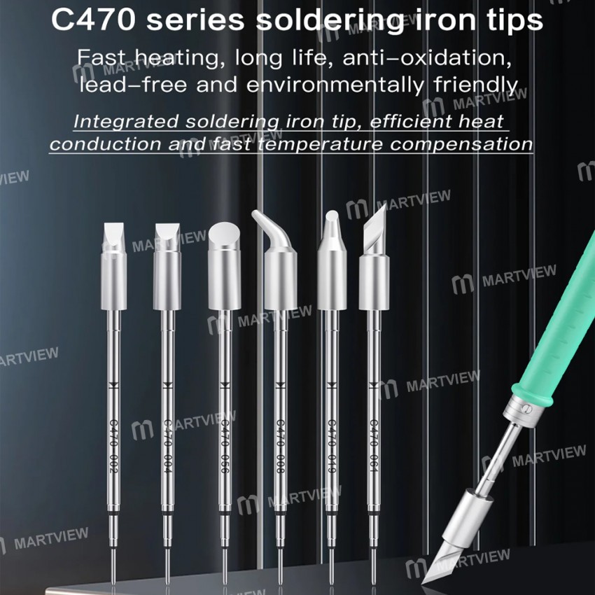 i2c c470-series-rapid-return-temp-one-piece-design-universal-soldering-iron-tips-11