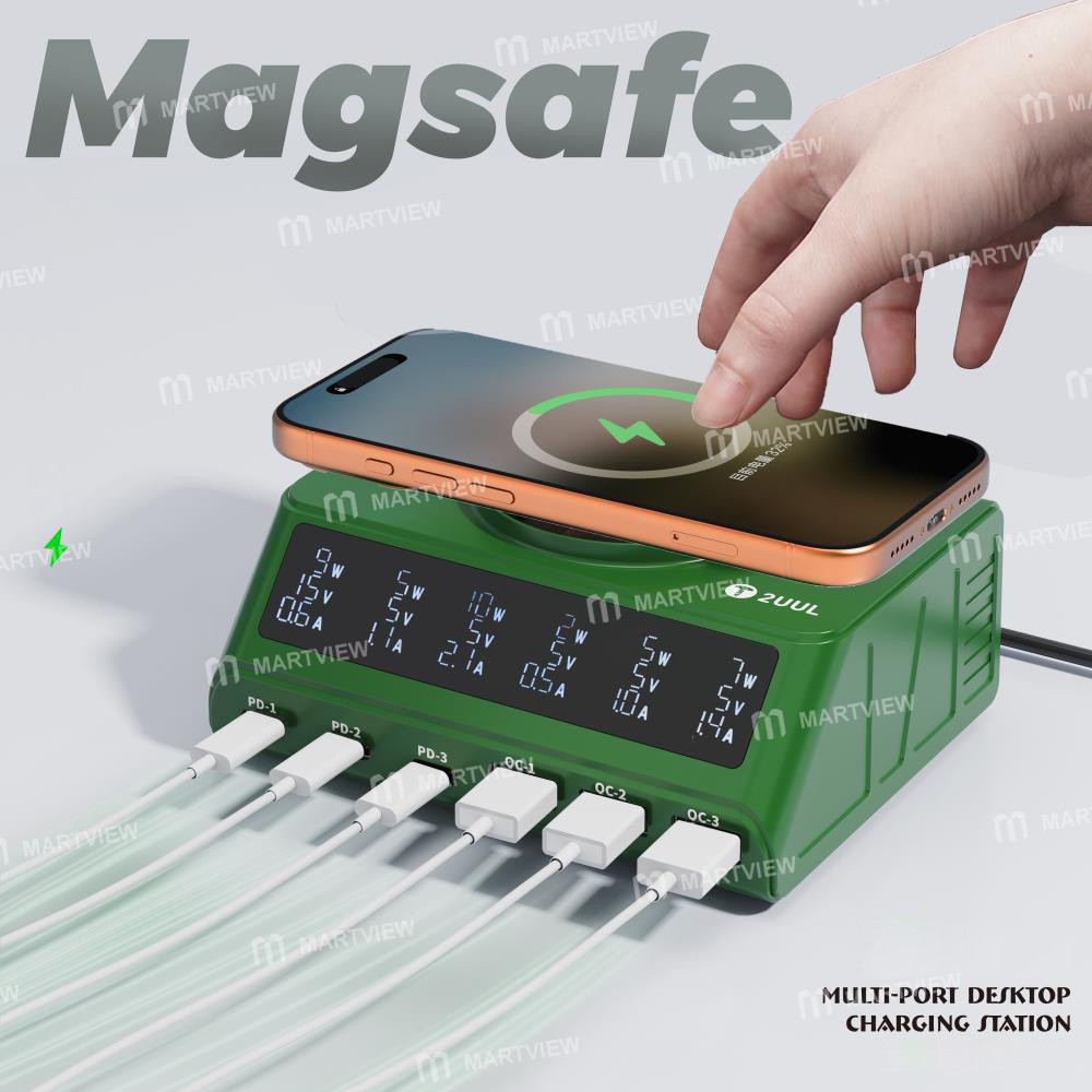 2uul pc11-110w-multi-port-pd-qc-desktop-charging-station-with-15w-wireless-charging-3