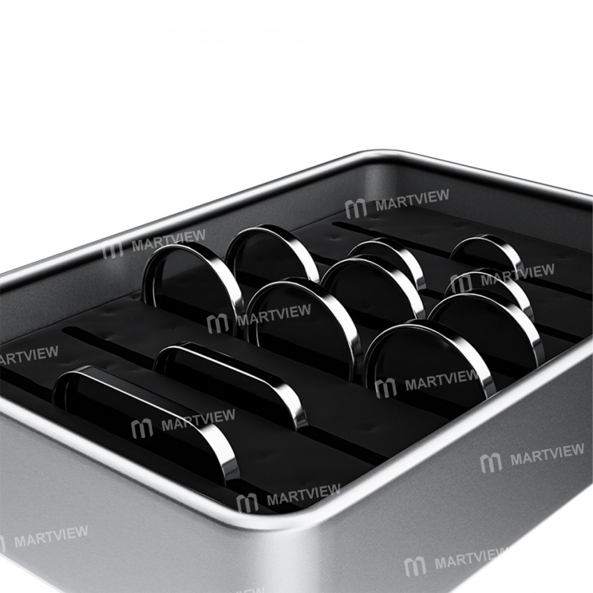 TBK Laser Handset Camera Lens Metal Protection Cover for iPhone 8 to 13 Pro Max - 11Pcs