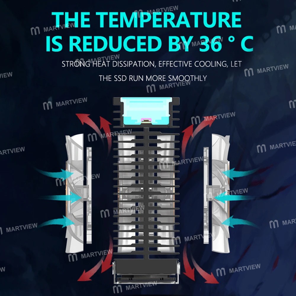 s50 argb-aluminum-alloy-m2-2280-ssd-radiator-with-50mm-pwm-dual-fan-6