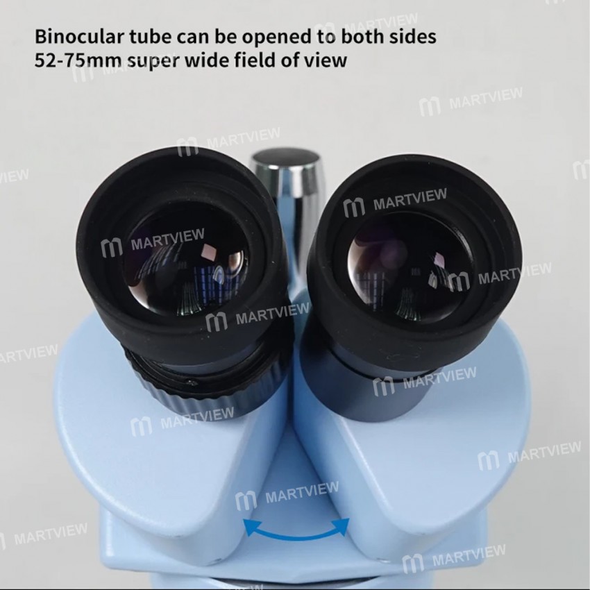 sunshine st6024-b1-07-45x-continuous-zoom-binocular-hd-stereo-microscope-with-b1-base-8