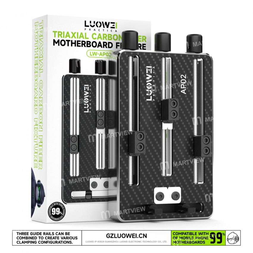 luowei lw-ap02-triaxial-high-temperature-carbon-fiber-motherboard-fixture-2