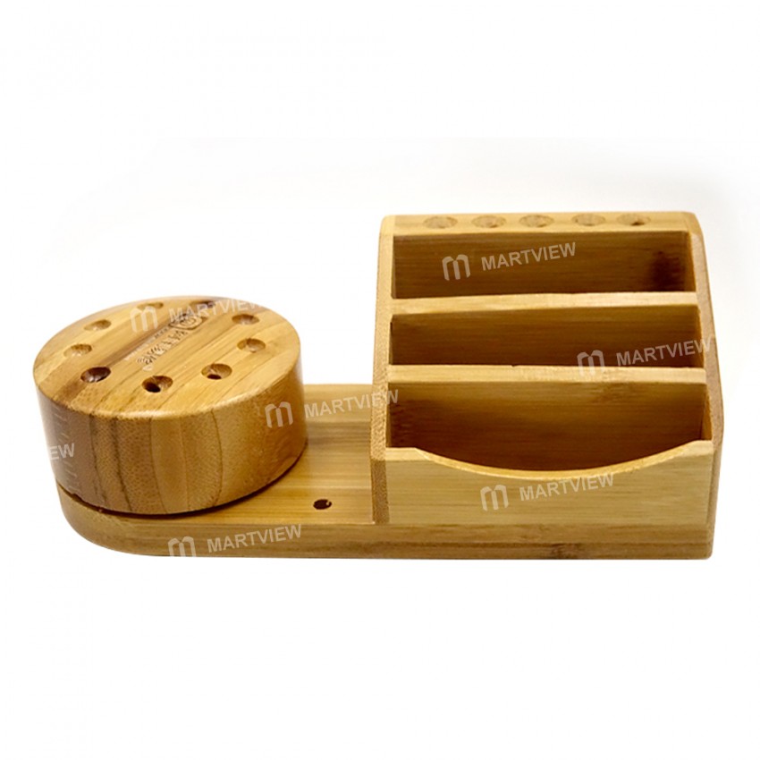 Amaoe M62 M62 360° Rotating Screwdriver Tweezer Wooden Storage Stand