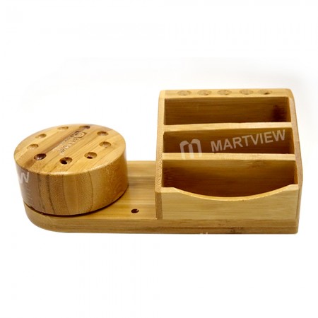 Amaoe M62 M62 360° Rotating Screwdriver Tweezer Wooden Storage Stand
