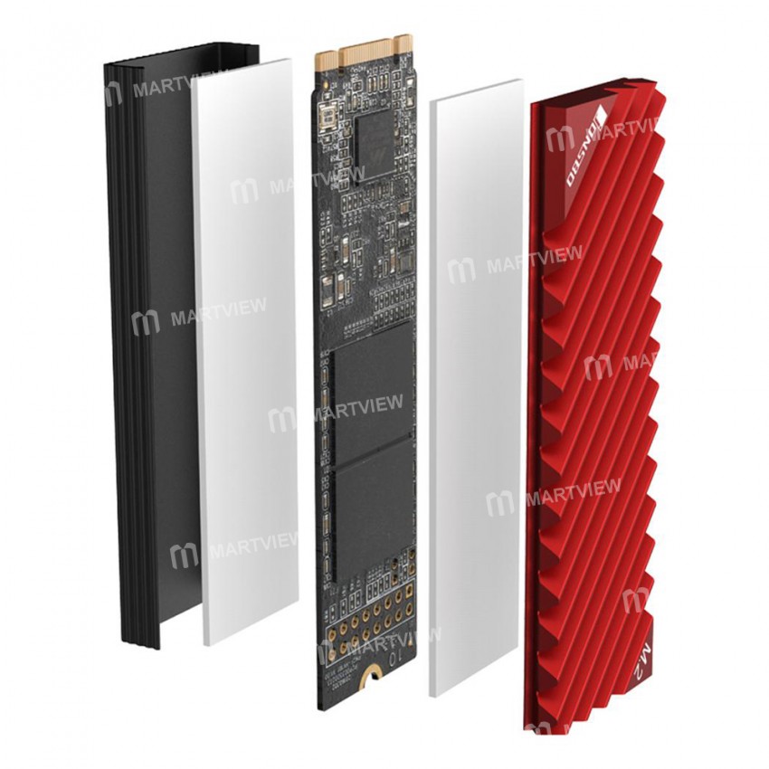 Jonsbo M.2-3 Ultra-thin Aluminum Alloy Heat Sink for M.2 2280 SSD