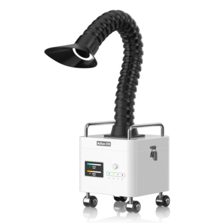 Aixun ES03 3-Layer Filtration Low-Noise Industrial Fume Extractor for PCB Soldering Working
